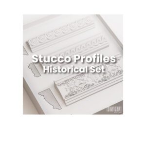 Historical Stucco Profiles Set
