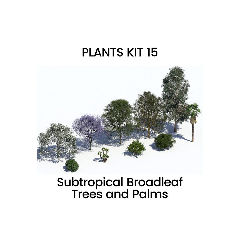 Plants Kit 15 (Laubwerk)