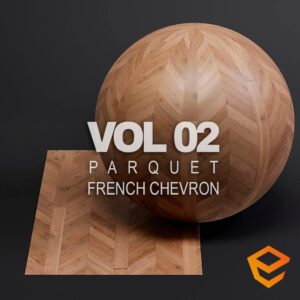 Parquet vol02 French Chevron (Enscape)