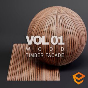 Woodfacades vol01 Timber Facade (Enscape)