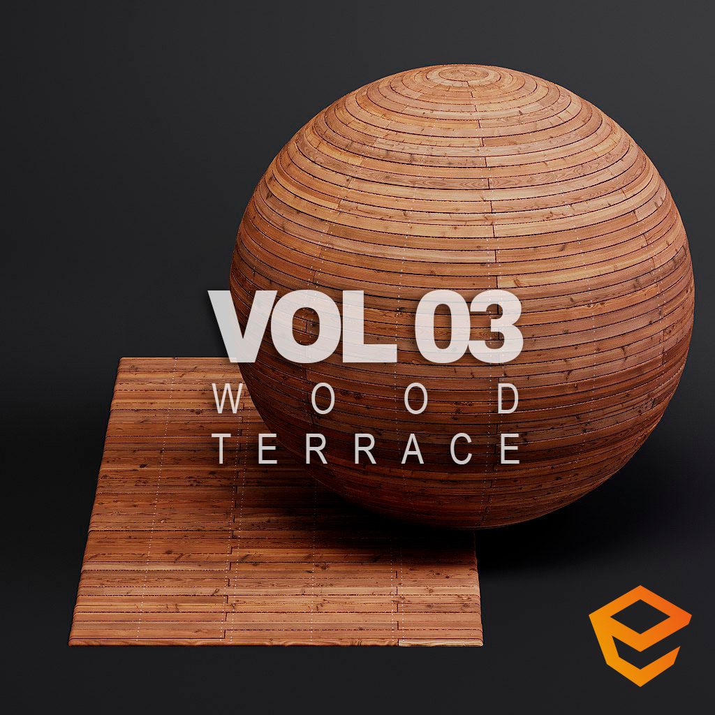 Woodfloors vol03 Terrace (Enscape)