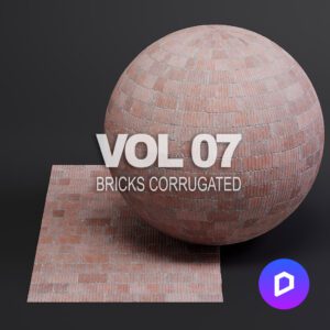 Bricks vol07 Corrugated (D5 Render)