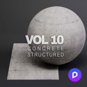Concrete vol10 Structured (D5 Render)