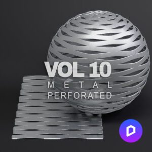 Metal vol10 Perforated (D5 Render)