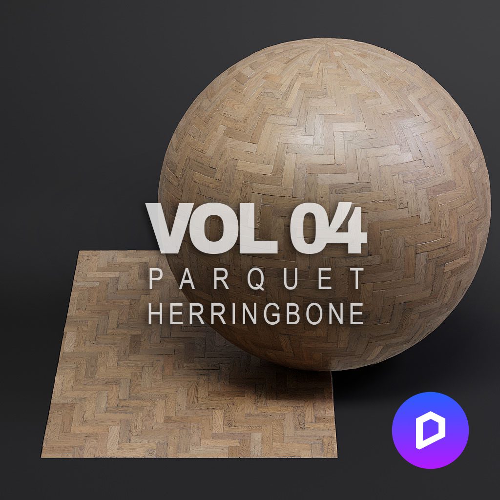 Parquet vol04 Herringbone (D5 Render)