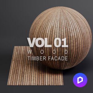 Woodfacades vol01 Timber Facade (D5 Render)