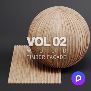 Woodfacades vol02 Timber Facade (D5 Render)