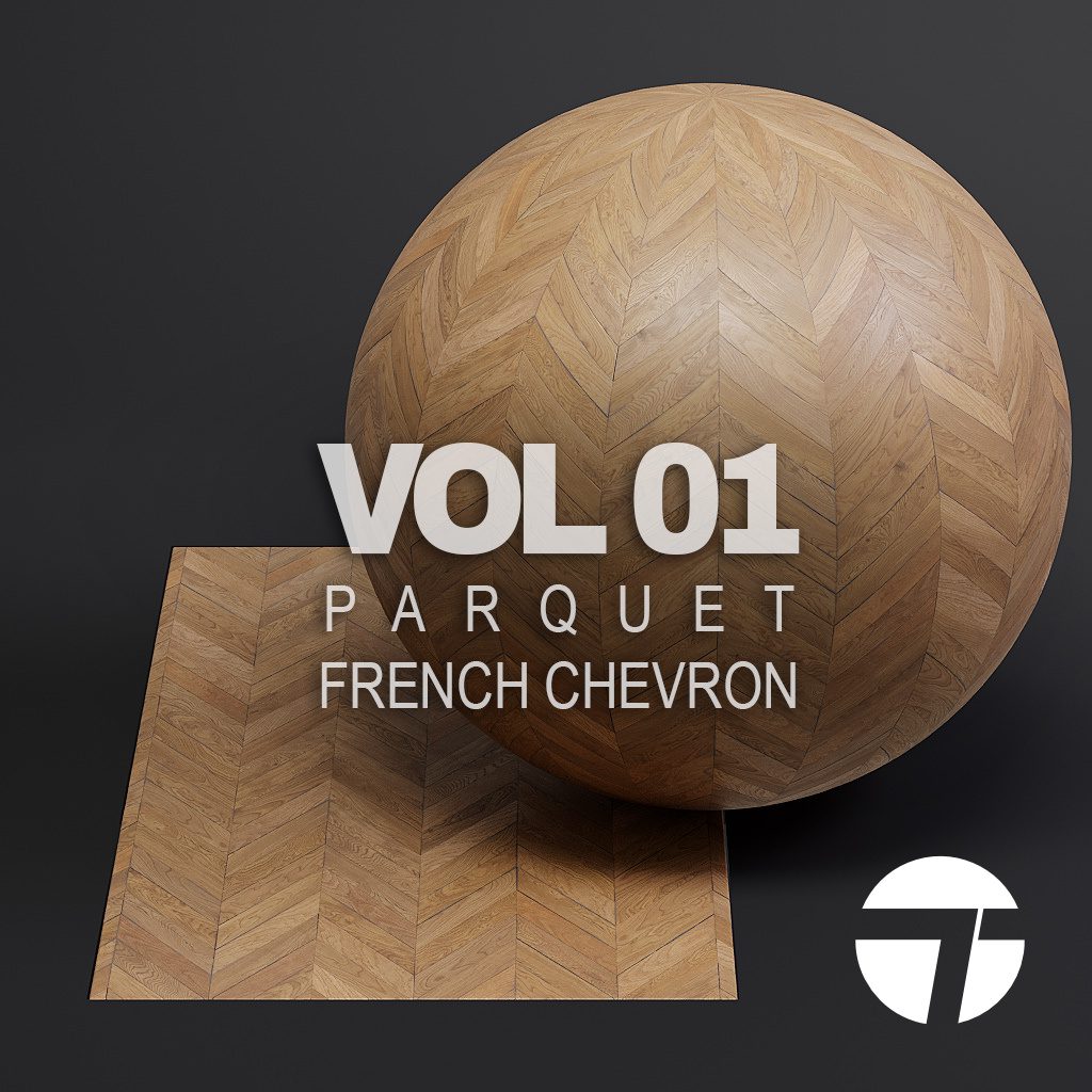 Parquet vol01 French Chevron (Twinmotion)