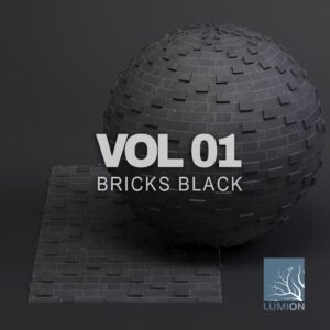 Bricks vol01 Black (Lumion)
