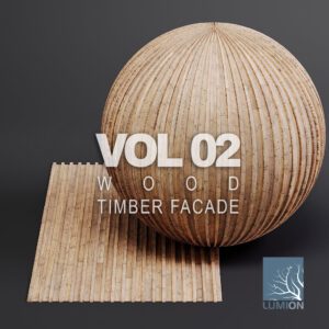 Woodfacades vol02 Timber Facade (Lumion)